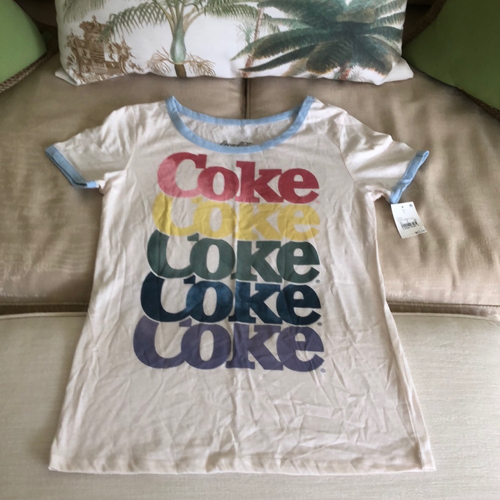 Coca Cola Women’s Rainbow Coke T-shirt/ Size:S
